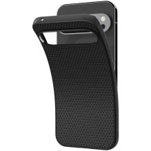 „Spigen Liquid Air“ dėklas „Google Pixel 9 PRO XL“ matinės juodos spalvos