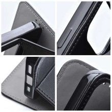 „Riff Book“ dėklas „Samsung Galaxy A57 5G A576“ juodas