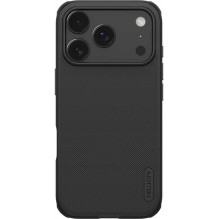 „Nillkin Super Frosted Pro“ galinis dėklas iPhone 17 Pro Max, juodas „Nillkin Super Frosted Pro“ galinis dėklas iPhone 17 Pro Max, juodas