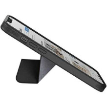 UNIQ „Transforma Magclick“ įkrovimo kietas dėklas „iPhone 14 Plus“, juodas