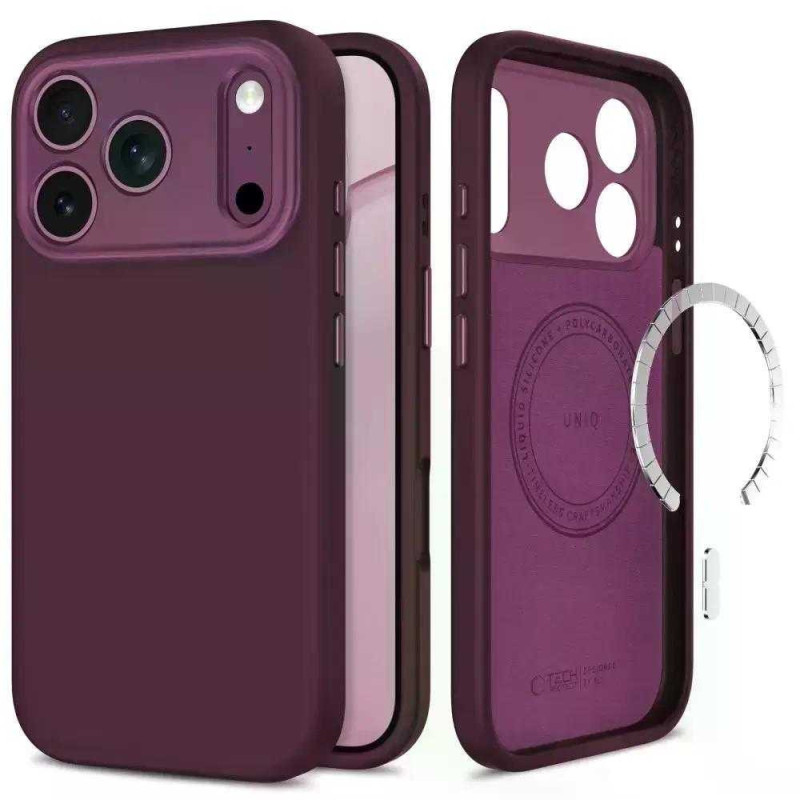 Tech-Protect MAGSAFE CC IPHONE 17 PRO / 18 PRO BURGUNDY