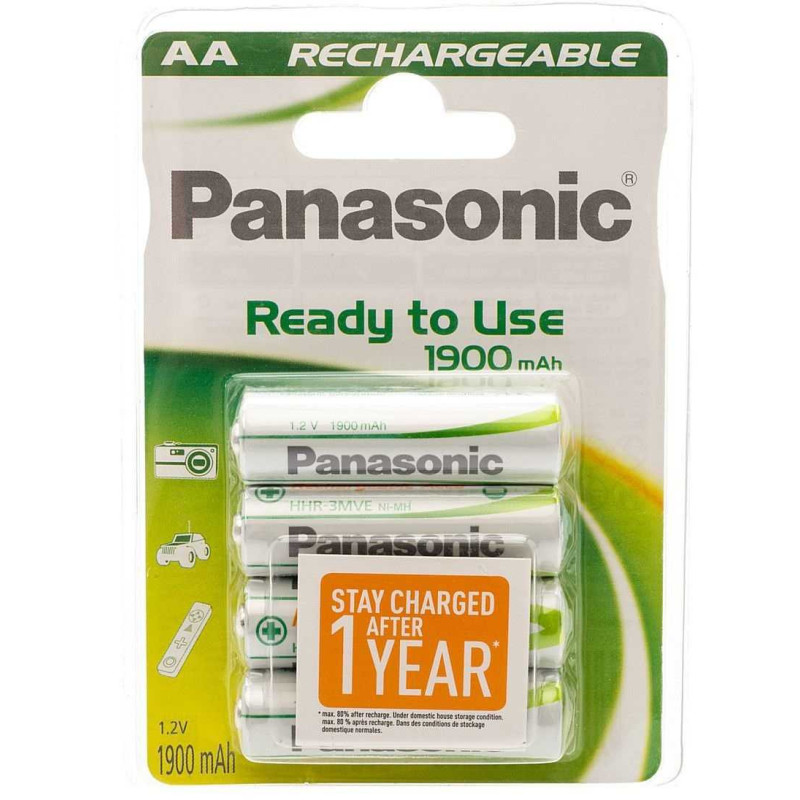 Panasonic HHR-3MVE / 4BC 4-pack Lizdinė plokštelė