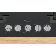 Bosch Serie 6 PPQ7A6I40 kaitlentė Juoda Built -75 cm Dujos 5 zona (-os) Bosch Serie 6 PPQ7A6I40 kaitlentė Juoda Built -75 cm Dujos 5 zona (-os)