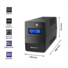 Qoltec 53980 UPS Monolith 1000VA 600W