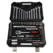 EXTRALINK POWERLINK TOOL SET SOCKET WRENCHES CASE 61 pcs. EXTRALINK POWERLINK TOOL SET SOCKET WRENCHES CASE 61 pcs.