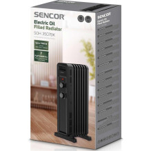 Oil heater Sencor SOH 3507BK, 1500 W