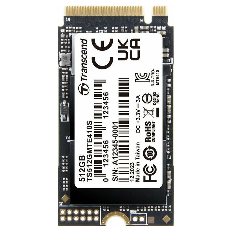 SSD 512GB Transcend M.2 MTE410S (M.2 2242) PCIe Gen4 x4 NVMe