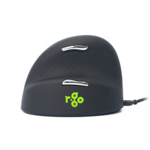 Mouse R-GO Tools R-Go ergonomic left USB large Black / Silver