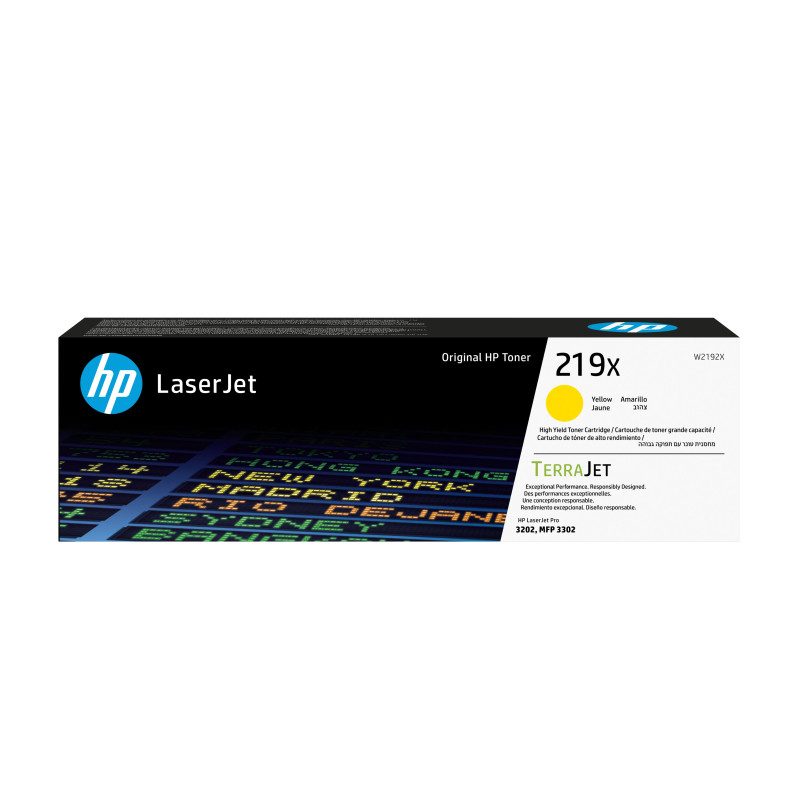 HP 219X Gelb LaserJet Toner Patrone