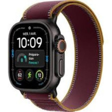 Apple Watch Ultra 4 (2026) GPS + Cellular 5G 49mm Black Titanium Case with Burgundy Trail Loop M / L EU MJC44 - ONLY BOX