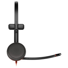 HP Poly „Blackwire 3215“ monofoninės USB-C ausinės +3.5mm Kištukas + USB-C / A adapteris (didmeninė prekyba)