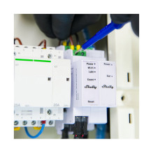 Shelly Pro 3EM-3CT63 energy cost meter Shelly Pro 3EM-3CT63 energy cost meter