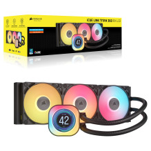„Corsair iCUE LINK TITAN 360 RX LCD“ plokštė
