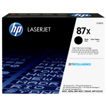 HP 87X didelės talpos juoda originali LaserJet tonerio kasetė HP 87X didelės talpos juoda originali LaserJet tonerio kasetė