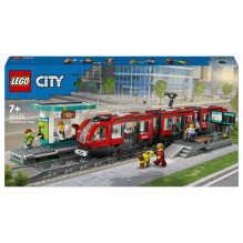 LEGO Miesto centro tramvajus ir stotis