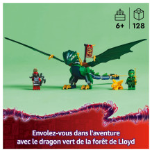 LEGO NINJAGO Lloydo žaliasis miško drakonas LEGO NINJAGO Lloydo žaliasis miško drakonas