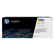 HP 508X didelės talpos geltonos spalvos originali LaserJet tonerio kasetė