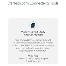 StarTech.com MST14CD123HD USB grafikos adapteris
