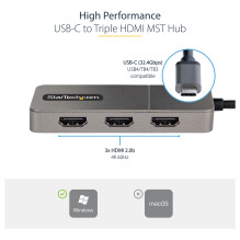 StarTech.com MST14CD123HD USB grafikos adapteris
