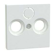 MERTEN 296725 aws Zentralplatte f Antennensteckdose glänz