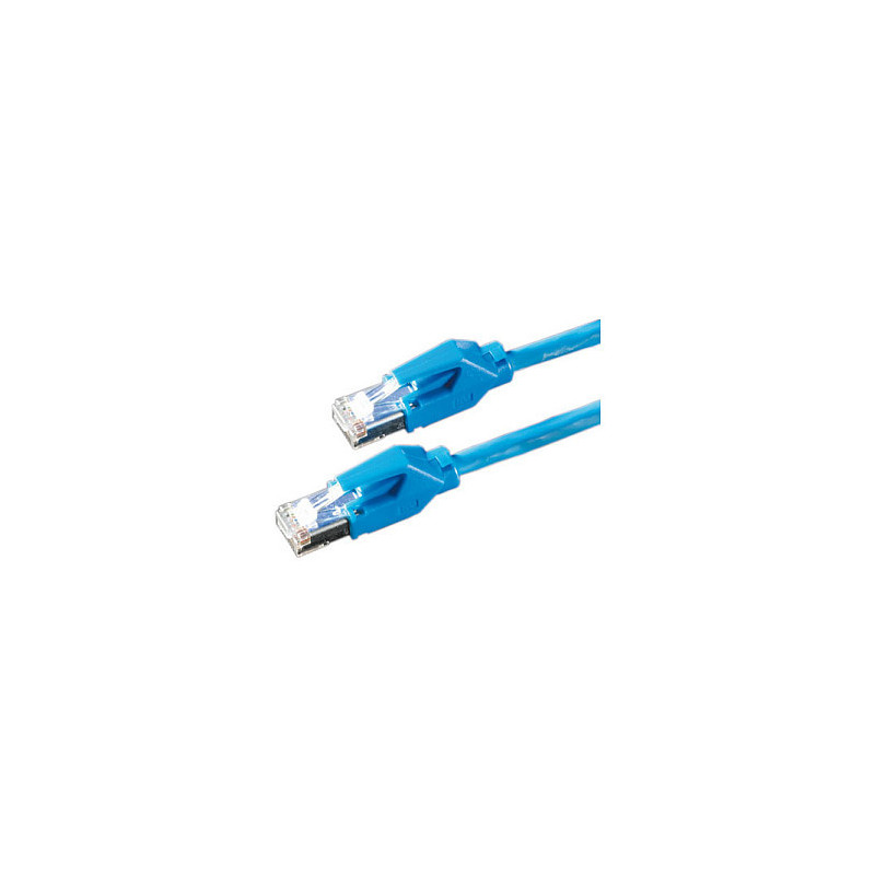 Draka Comteq S / FTP Patch cable Cat6, Blue, 1m networking cable