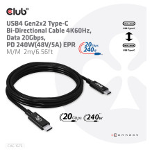 CLUB3D CAC-1575 USB laidas CLUB3D CAC-1575 USB laidas
