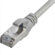 Captiva Cable Patch Cable CAT 6a Cable for Network, LAN and Ethernet 5m Grey