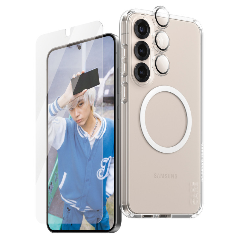 PanzerGlass ® , CARE™ by ® 3-in-1 Bundle Samsung Galaxy S25+
