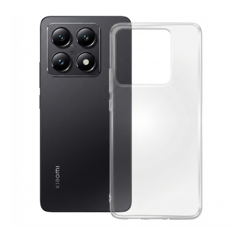 PEDEA Soft TPU Case for Xiaomi Redmi 14T, transparent