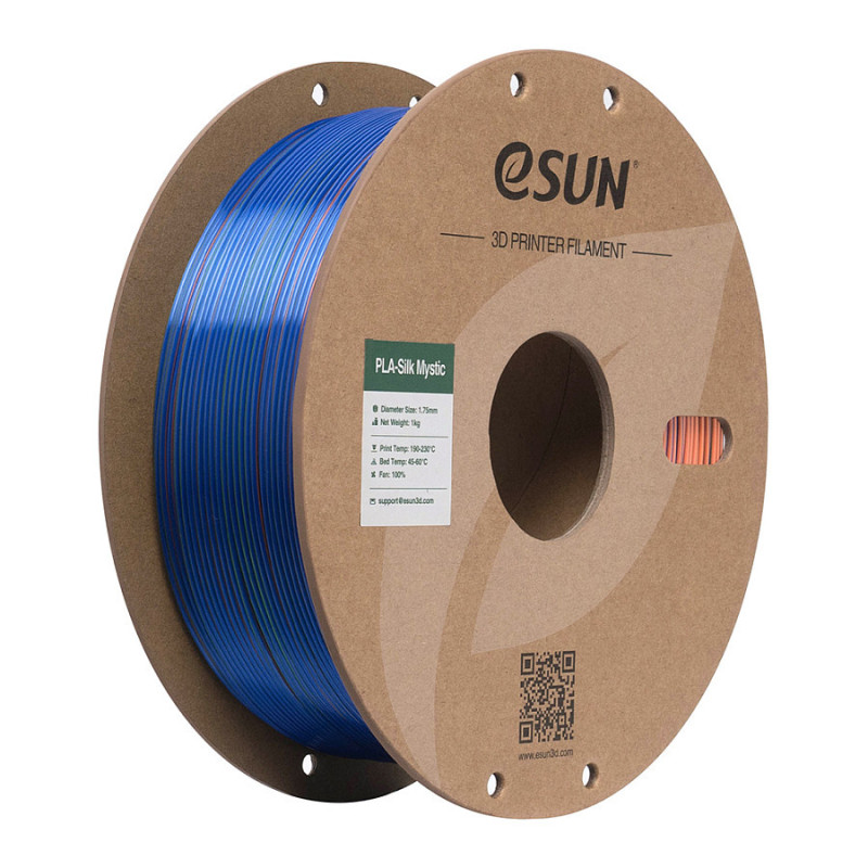 eSUN EPLA-SILK MYSTIC 1,75mm BLUE ORA GRN 1kg