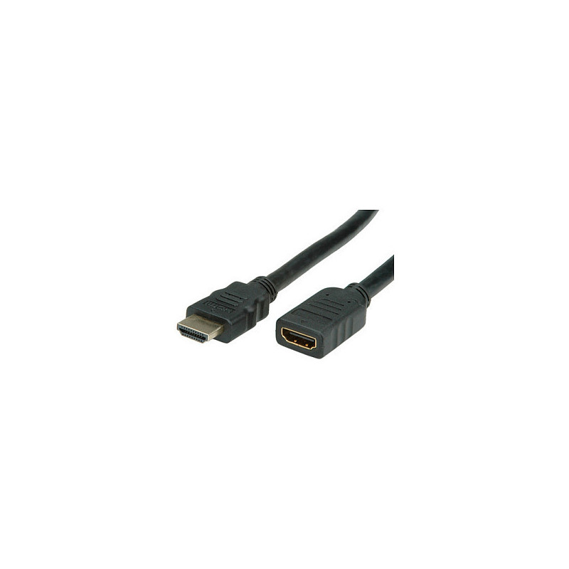 VALUE HDMI + Ethernet M / F 1 m HDMI cable