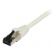 Synergy21 patch cable RJ45, CAT8.1 2000Mhz, 5m, white, S-STP(S / FTP), TPE / LSZH(SuperFlex), AWG26,
