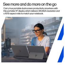 HP Series 5 Pro WQXGA Portable Monitor - 514pn computer monitor