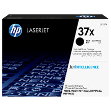 HP 37X Didelės talpos juoda originali LaserJet tonerio kasetė