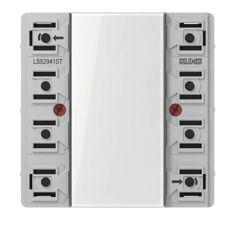 Jung LS 52941 ST KNX mygtukų modulis universalus, 4 dalių, F50, LS serija