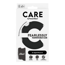PanzerGlass CARE™ by ® Case Black iPhone 16 mobile phone case PanzerGlass CARE™ by ® Case Black iPhone 16 mobile phone case
