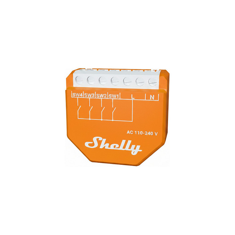 Shelly · Įleidžiamas · Wave i4 LR · Z-Wave