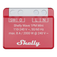 Shelly · Įleidžiamas · Wave 1PM Mini LR · Z-Wave