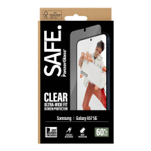 PanzerGlass SAFE . by ® Ekranas Protector Samsung Galaxy A57 5G, Itin platus Fit w. EasyAligner