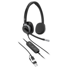 Poly Mission 625 Stereo USB Wired Headset (Bulk) Poly Mission 625 Stereo USB Wired Headset (Bulk)