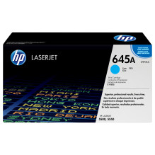 HP 645A žydra originali LaserJet tonerio kasetė