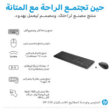 HP 230 Wireless Mouse and Combo keyboard