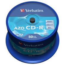Verbatim CD-R AZO Crystal