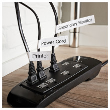 DYMO D1 Durable - Black on White - 12mm label-making tape