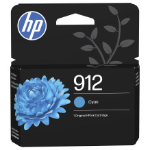 HP 912 Originali žydro...