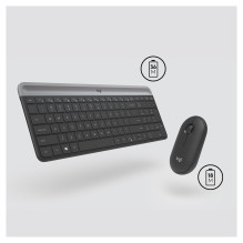 Logitech Plona MK470 klaviatūra Logitech Plona MK470 klaviatūra
