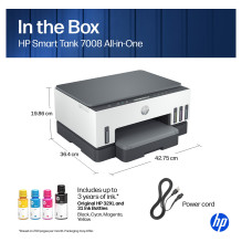 HP Smart Tank 7008 All-in-One Multifunknsdrucker 3in1 Tintenstrahl Farbe A4 15s / m