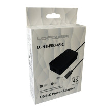 LC-Power LC-NB-PRO-45-C maitinimo adapteris / keitiklis LC-Power LC-NB-PRO-45-C maitinimo adapteris / keitiklis