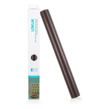 LOKLiK permanentinė lipni vinilo plėvelė, matinė – tamsios kavos spalvos – 30,5 x 180 cm