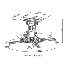 LogiLink BP0057 project mount